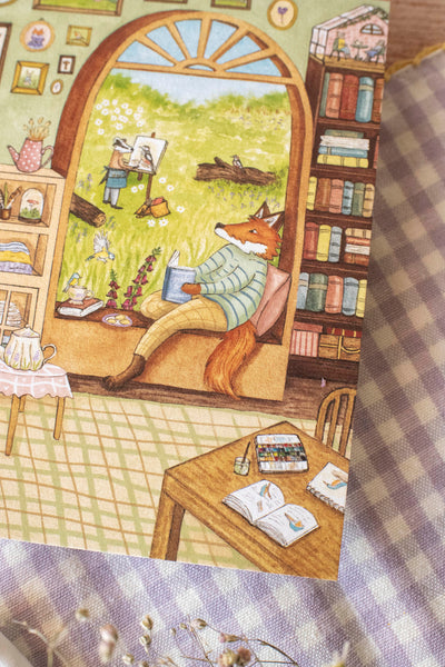 PACK "Rêveries", cartes, stickers, marque-pages - papeterie