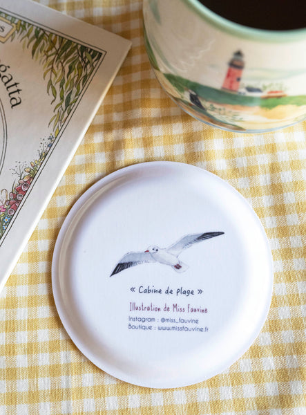 Sous-tasses "Les quatre saisons" (disponible à l'unité ou en lot)