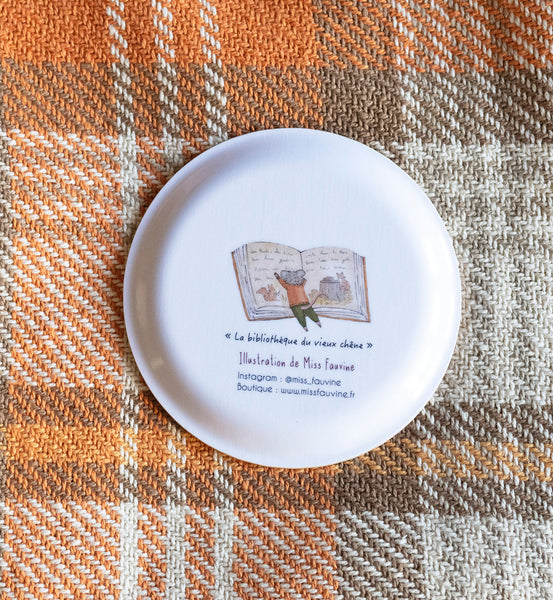 Sous-tasses "Les quatre saisons" (disponible à l'unité ou en lot)