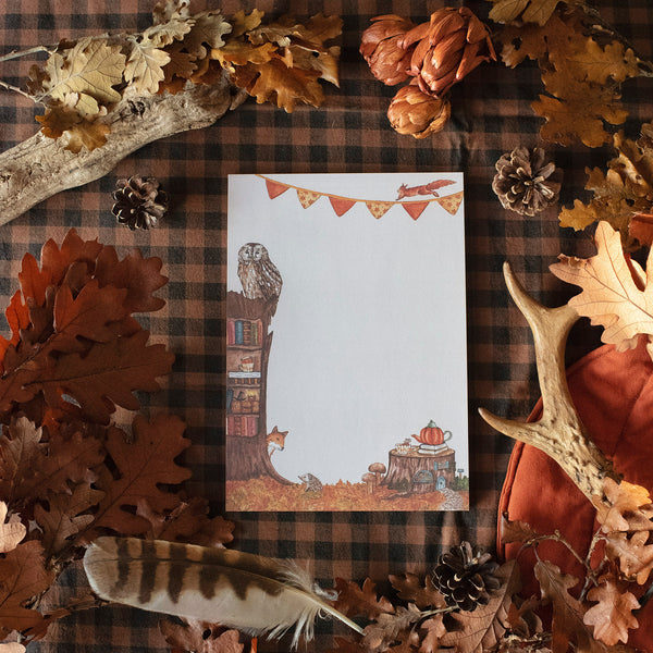 PACK Papeterie "Un automne en Forêt"
