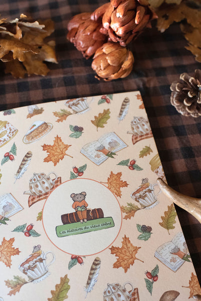 CARNETS Tea Time d'automne, papeterie