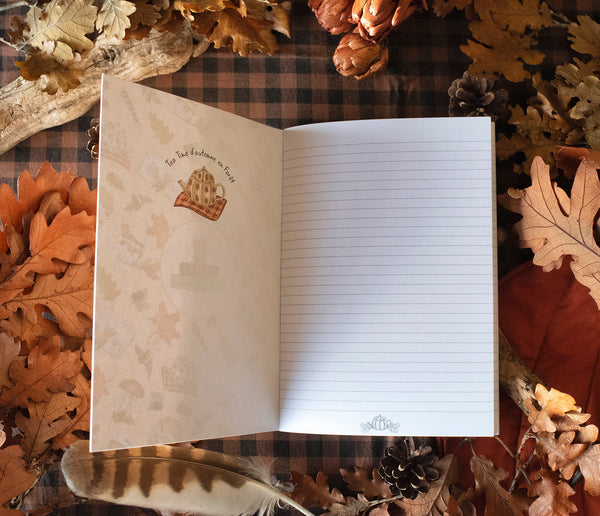 CARNETS Tea Time d'automne, papeterie