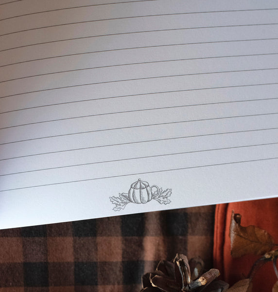 CARNETS Tea Time d'automne, papeterie