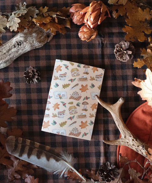 CARNETS Tea Time d'automne, papeterie