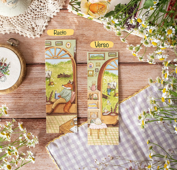 PACK "Rêveries", cartes, stickers, marque-pages - papeterie