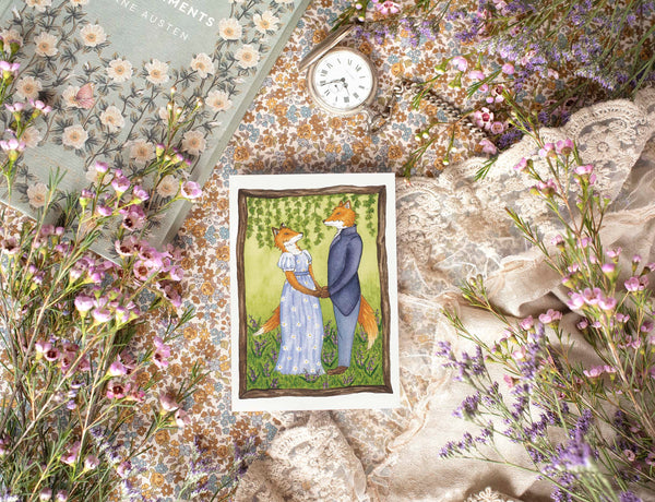 Pack  collection " Feather Park"  : cartes, bloc-notes, marque-pages - papeterie