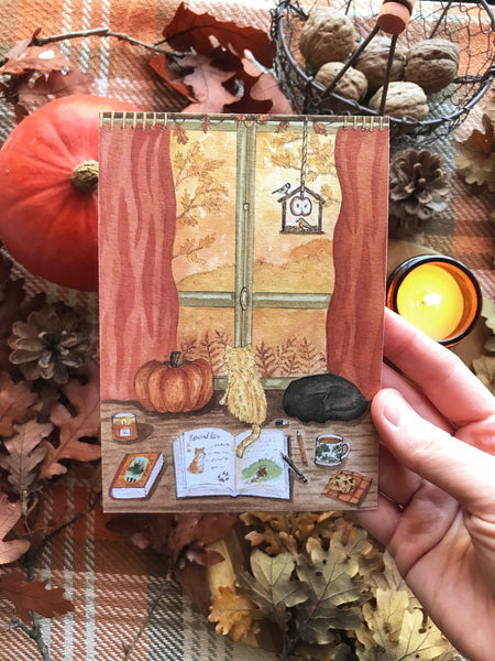 CARTE Rêveries d'automne, A6 - carterie - papeterie