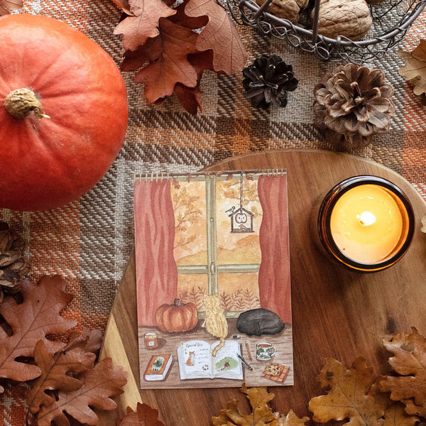 CARTE Rêveries d'automne, A6 - carterie - papeterie