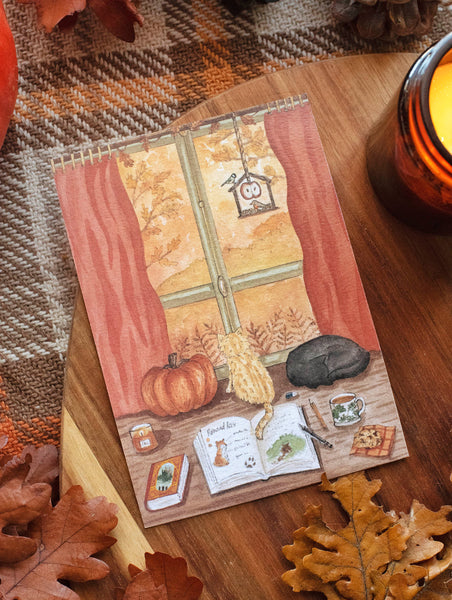 CARTE Rêveries d'automne, A6 - carterie - papeterie