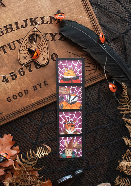 PACK Happy Halloween, cartes, stickers, marque-pages - papeterie