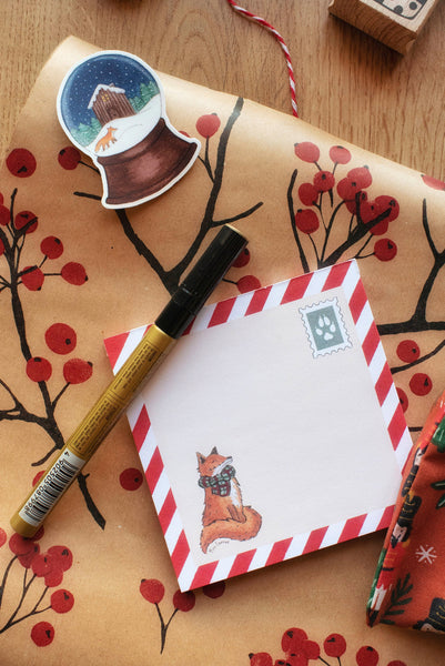 Bloc-notes Noël - carterie - papeterie