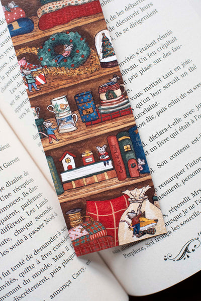 MARQUE-PAGE "L'armoire de Noël" - carterie - papeterie