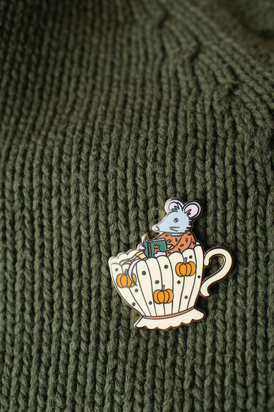 Pin's "Tasse d'automne" - Accessoire