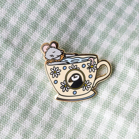 Pin's "Tasse d'été" - Accessoire