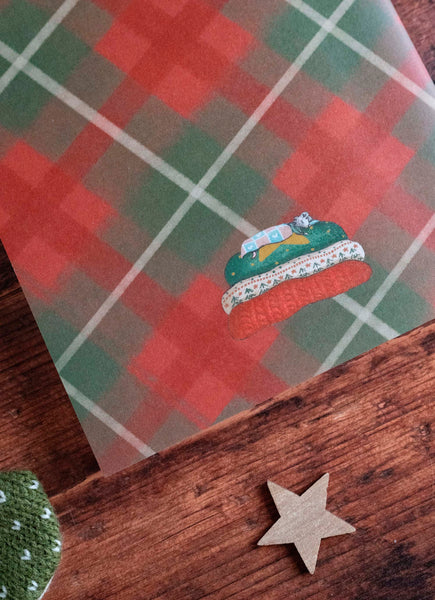 Carnet ligné A5 "L'Esprit de Noël", papeterie