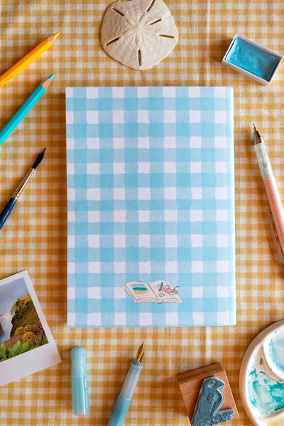 CARNET A5 "L'étagère d'été des souris" - papeterie
