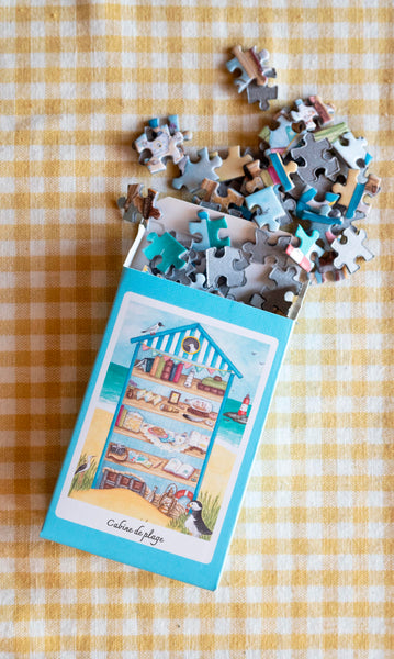 MINI PUZZLE " Cabine de plage"