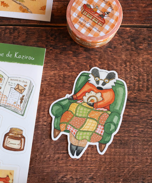 KIT de journaling "L'atelier d'automne de Kazirou" (Edition Limitée),
