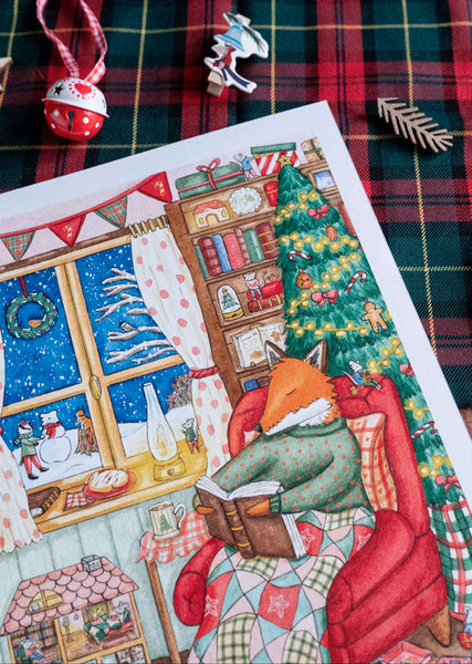 Affiche "L'Esprit de Noël" A4 - Affiche - décoration