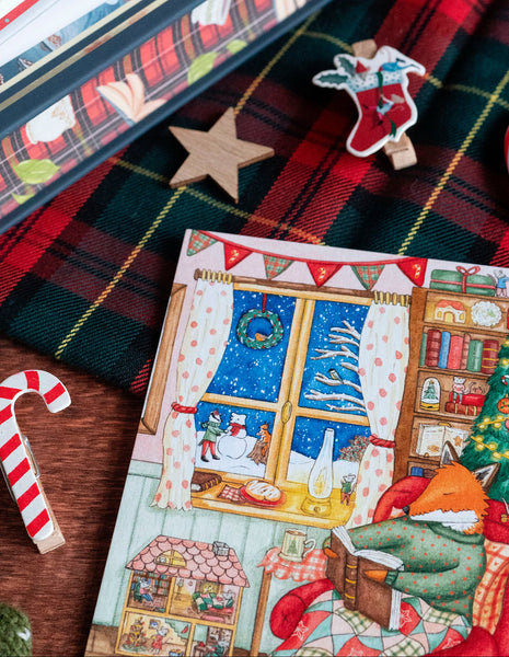 CARTE "L'Esprit de Noël" A6, - carterie - papeterie