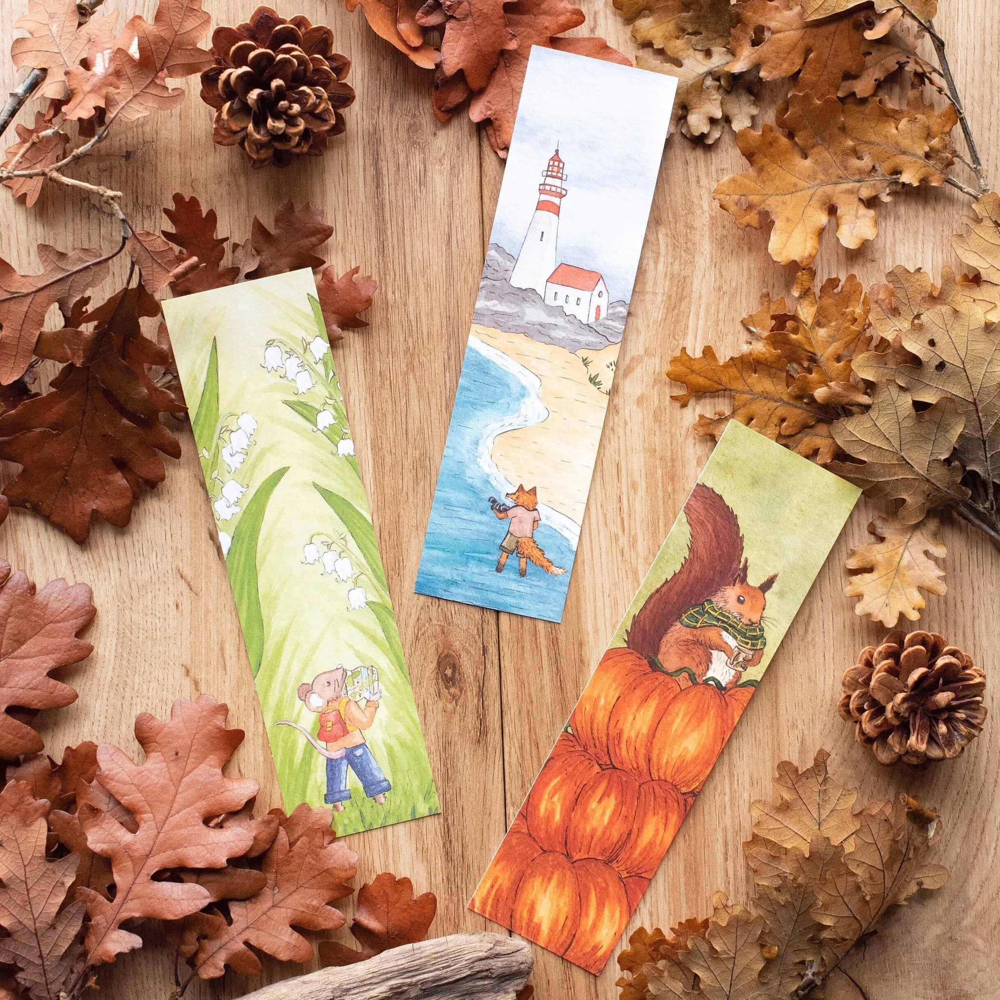 MARQUE-PAGES Les saisons